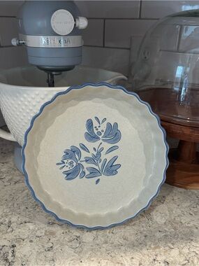 Vintage PFALTZGRAFF Yorktowne 9” Quiche Stoneware Dish